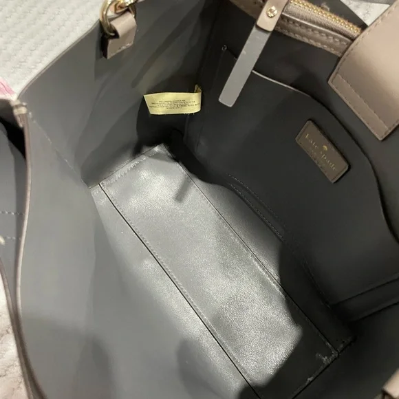 kate spade Taupe Leather Mini Satchel with Removable Strap - Picture 6 of 8